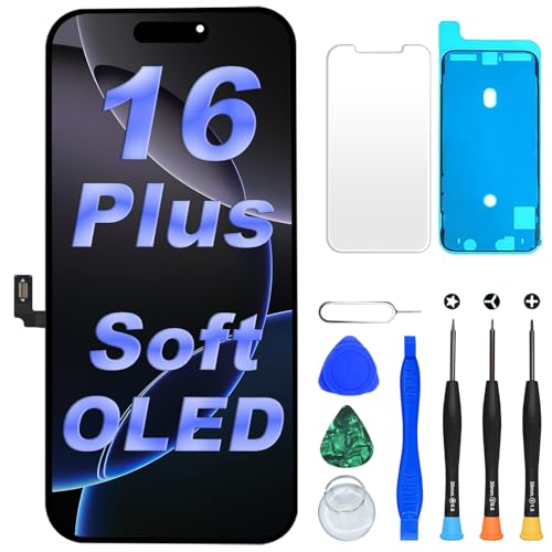 Écran OLED iPhone 16 Plus haut de gamme en technologie COP tactile ultra fluide