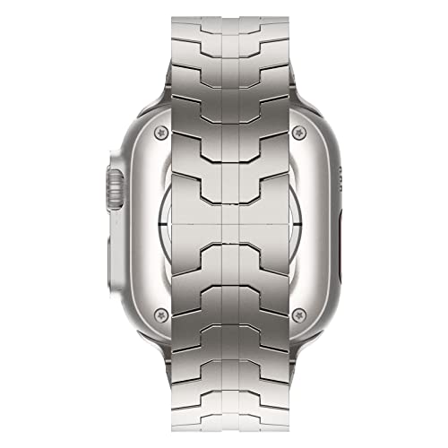 CHANCHY Stainless Steel Strap for Apple Watch Strap 49mm 46mm 45mm 44mm 42mm(Series 3) - Image 4