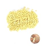 VALICLUD Perlas De Cera Dura Para Depilación Sin Bandas 100 g Tamaño Pequeño Indoloras Aptas Para Todo Tipo De Piel Color Amarillo Claro Uso Corporal