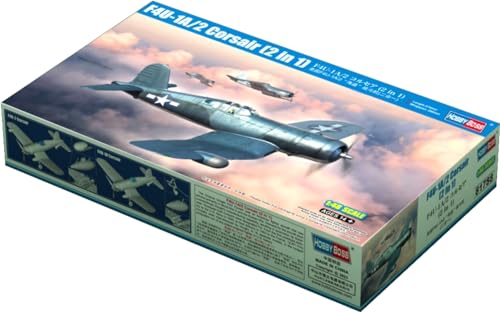 HOBBY BOSS - Maquette Avion F4u-1a/2 Corsair (2 in 1) 81788| 1:48