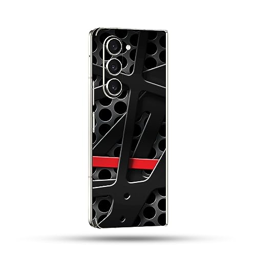 Image of MightySkins Skin Compatible with Samsung Galaxy Z Fold 5 Full Wrap - Tech Web | Protective, Durable, and Unique Vinyl Decal wrap Cover | Easy to Apply, Remove, and Change Styles | Made in The USA