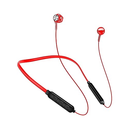 OAVQHLG3B Noise Cancelling Wireless Headphones Bluetooth Workout Ear Buds Wireless Earbuds Bluetooth Earbud Magnetic Neck Hanging Earphones in-Ear Headphones Gifts for Women Men