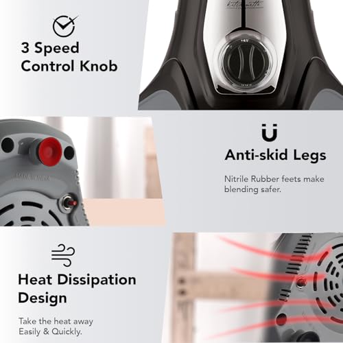 Cello Hercules Mixer Grinder 750W, Black- 2 Year Warranty (Wet Jar with Lid- 1.2 L; Dry Jar with Lid- 1L; Chutney Jar with Lid- 500ml; Juicer Jar Capacity- 1500ml; Spatula) - Image 8