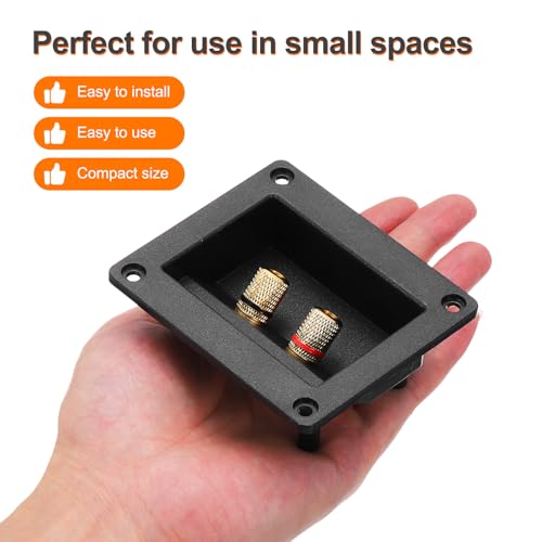 Terminal para caja de parlante 3 pulg cuadrado MECCANIXITY miniatura 4
