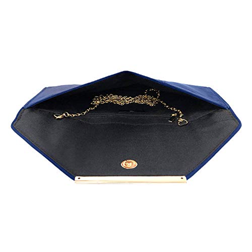 Image of JNB Faux Microsuede Envelope Clutch