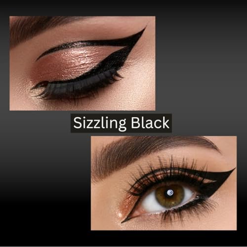 Image of BOBI 24-Hour Kajal with Sharpener | Long-Lasting, Smudge-Proof, Matte Finish, Waterproof, Intense Black Bold Look Kohl Pencil | No Fade Texture | Deep Pigment for Eye Makeup | Infused with Vitamin E | 1.5g