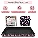 DZWLKJ Guinea Pig Cage Liner,Washable Tarp Bottom Base,Cherry Graphic ,36