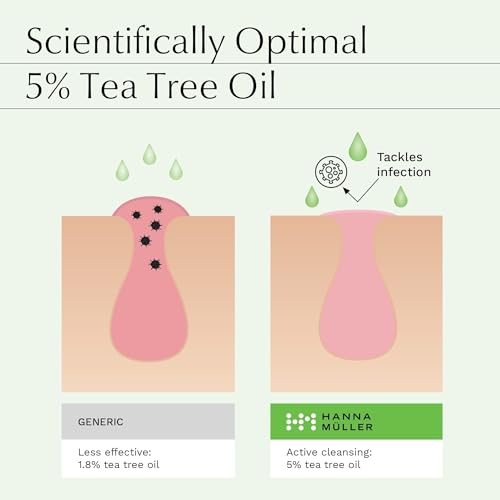 Tea Tree Body Wash, Natural Body Wash With 5% Australian Tea Tree Oil & Aloe Vera for Clean Hydrated Skin - Image 3