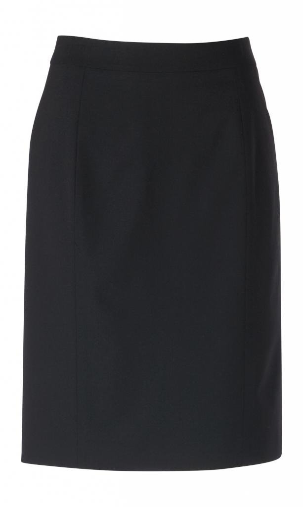 Womens Seasonless Stretch Wool Pencil Skirt