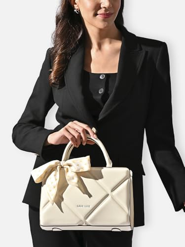 Image of Lavie Luxe Women's Quaro Horizontal Satchel Handbag for Women | Satchel Bag for Work | Ladies purse | Stylish Shoulder Bag | Gift For Women