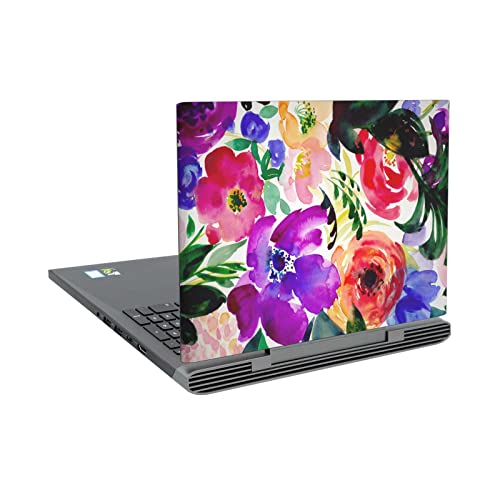 Vinyle Autocollant Anti-Rayures pour Dell Inspiron 15 7000 P65F Design Floral