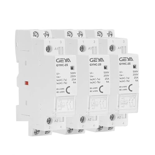 Contacteur de puissance 2P 25A AC220V avec contacts réversibles pour circuit