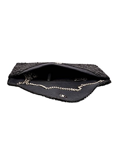 Image of DUCHESS Women's Hand Embroidered Envelope Clutch -Bridal Ethnic Traditional Casual Purse /Clutch /Handbag (23 L x 2.5 W x 13H cm)