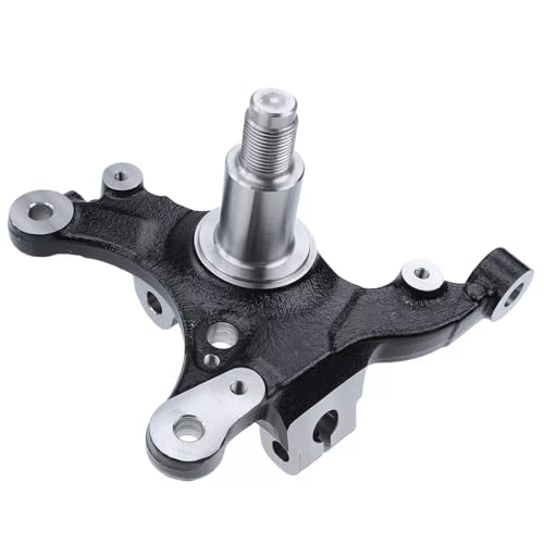 Image of Detroit Axle - Front Right Steering Knuckle for Ford 2005-2010 Mustang, Passenger Side Steering Knuckle Assembly 2006 2007 2008 2009 Replacement