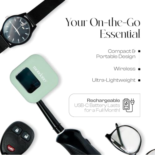 Image of Mondano UV-C Toothbrush Sanitizer and Holder, Travel Case Cover Cap