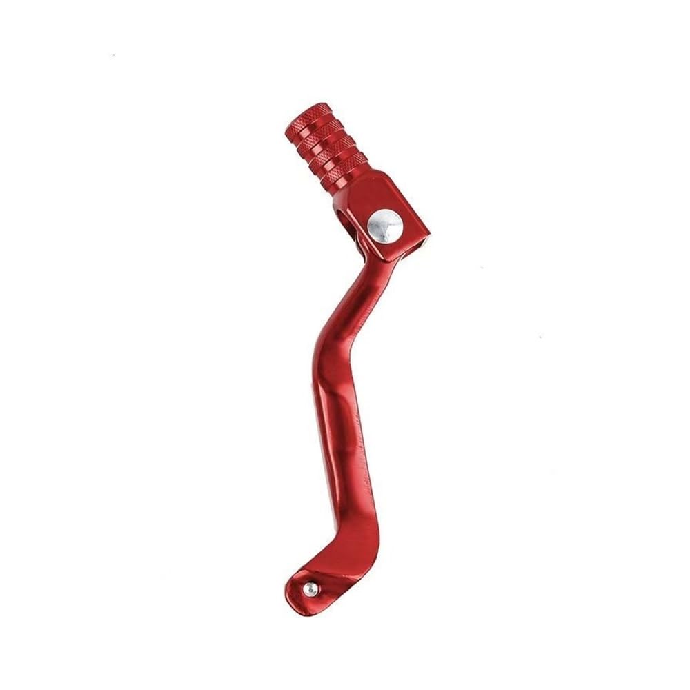 Uuipip Red Motorcycle Gear Shift Lever Motorcycle Folding Gear Shift Lever For Naked Adv Shifter Rod Foot-Operated Shifter Lever Shift Pedal