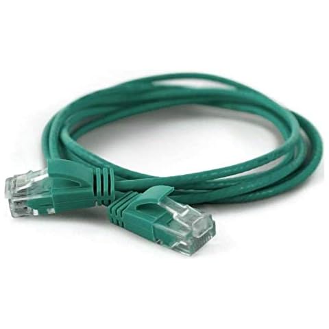 wantecWire Extra dünnes Patchkabel CAT.6 UTP, Länge 5 m, grün Cover