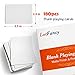 LotFancy Blank Playing Cards, 180PCS White Blank Index Flash Cards to Write on, Printable, Study Learning Cards, DIY Gift Card, Game Cards, Matte Finish, Poker Size, 2.5