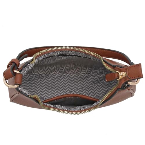 Image of FashionPuzzle Small Crescent Shoulder Bag Underarm Purse