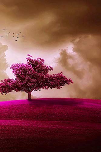 Notebook: Tree Of Life - Pink Tree Journal (Diary, Notebook) Blank Lined Notebook 6×9 - 120 Pages