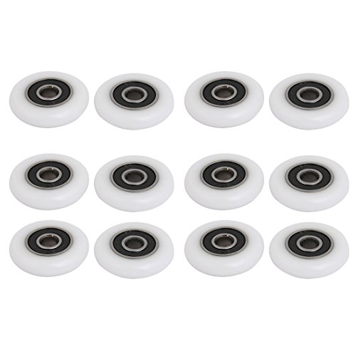 sourcing map 12 Stück Kugellager Rad Schiebetür Flaschenzug Rolle...