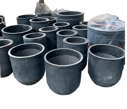 1 crisol de Grafito de carburo de silicio. (Color : No.4-113x120mm)