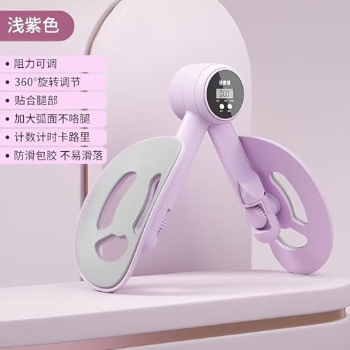 Image of Hip & Pelvis Trainer - Thigh Master & Inner Thigh Exercise Equipment-Electric Meter Count - Pelvic Floor Strengthener - Adjustable Resistance - Home & Gym Workout Tool for Men & Women-Multi (Style-2)
