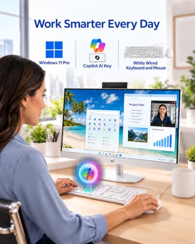 HP 24" Touchscreen All-in-One Desktop Computer, 16GB RAM, 512GB SSD - image 6