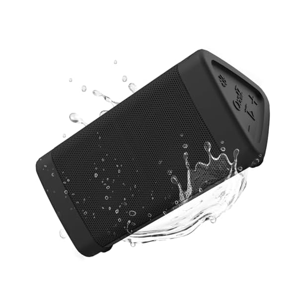 OontZ Angle 3 Bluetooth 5.4 Speaker, up to 100 ft Wireless Range, up to 24 Hrs Playtime, Portable Small Speaker for iPhone, Android Phones, Crystal Clear Sound, IPX5 Portable Bluetooth Speaker, Black