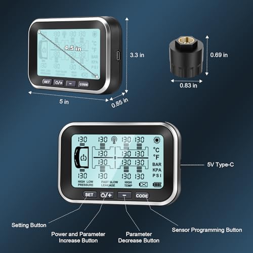 Taimster Trailer Tire Pressure Monitoring System
