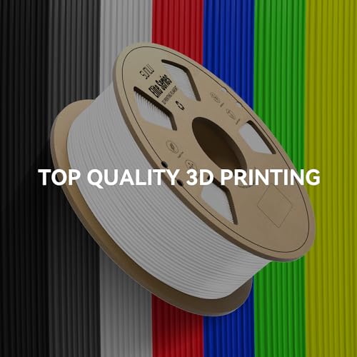 Image of SUNLU Official Elite PETG Filament 1.75mm - 1kg(2.2lbs) Strong 3D Printer Filament, 1.75mm Dimensional Accuracy + /- 0.02mm, 320 Meters, White
