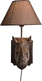 Lampada da parete a forma di rinoceronte