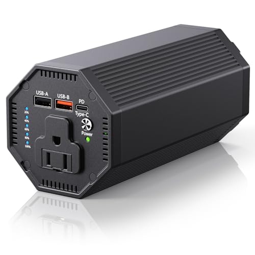 AC Outlet Laptop Power Bank, 65W PD Portable Laptop Charger, 100W/27000mAh Power Station Travel Portable Battery Pack for Outdoor Camping Travel Home Office Hurricane Emergency Use