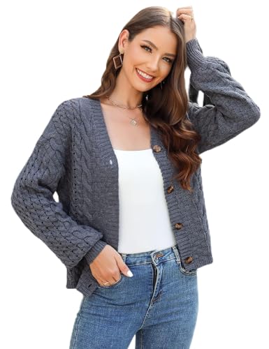 Image of Cardigan for Women Black Cardigan for Women Women Cardigan Open Front Cropped Cardigan Cardigans for Women