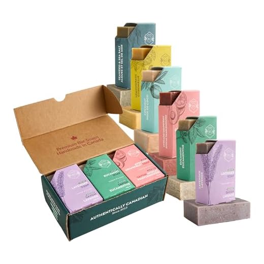 Crate 61 Best Seller Soap 6-Pack Box Set, 100% Vegan Cold Process Bar Soap, scented with premium essential oils and natural flavors, for men and women, face and body.