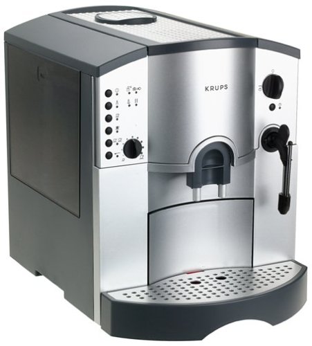 KRUPS 890 Orchestro Premium Espresso Machine, side view amb dipòsit d'aigua