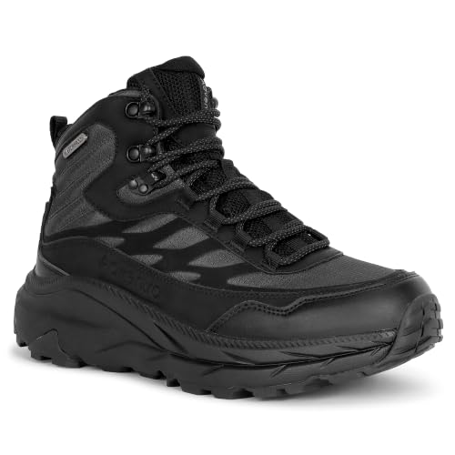 Image of Waterproof Hiking Shoes | Mid Ankle | Ripstop Fabric | Anti Skid Rubber Sole | ET1112