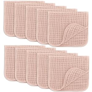 Comfy Cubs Muslin Burp Cloths Set L...