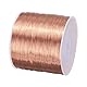 QUARKZMAN 0,2 mm Magnetdraht 680 m/2231 ft emaillierter Kupferdraht emaillierter Magnetwicklungsdraht Spule 200 g 155 °C für Transformatoren und Induktoren