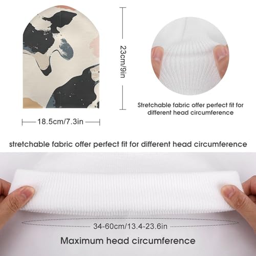 Cute Brown OttersChildren's Warm Knitted Hat, Suitable for All Seasons and Daily Wear2