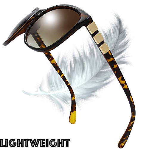 Image of The Fresh Women's Oversized Square Jackie O Cat Eye Hybrid Butterfly Fashion Sunglasses - Exquisite Packaging