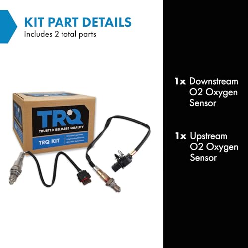 TRQ O2 Oxygen Sensor Set Fits 2015-2016 Ford Edge 2014-2016 Fusion 15-17 Mustang by TRQ - Image 2