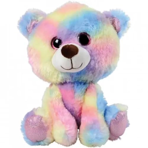 Zugar Land Glitter Sparkly Eyes Plush Toys (9') Chihuahua Dog, Bear, Striped Cat. Soft Plush Cuddly Pillow Stuffed Animal Birthday Gift Room Decor...