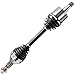 Detroit Axle - Front Right CV Axle for Chevy Impala Venture Monte Carlo Pontiac Grand Prix Buick LaCrosse Regal Allure Century Olds Silhouette Intrigue, Passenger Side CV Axle Shaft Replacement