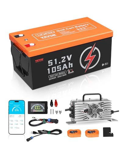 VEVOR 48V 105Ah Golf Cart Battery