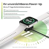 Amazfit Bip 5 Unity Smart Watch Fitness-Aktivitäts-Tracker mit 11-Tage-Akku, 120+ Sportmodi, Bluetooth-Telefonanrufe, Gesundheitsüberwachung, anpassbare Watch Faces