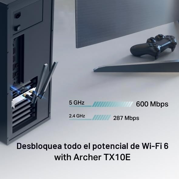 Tarjeta de Red WiFi 6 de 900Mbps con Bluetooth 5.3 Archer TX10E 7