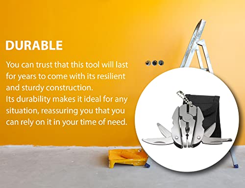 Mini Keychain 6-in-1 Multitool Plier