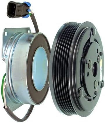 Ome GA Environmental Technologies 22-11304 AC Compresor Embrague Pv6 6 In. 12 V 2 Wire York Comp