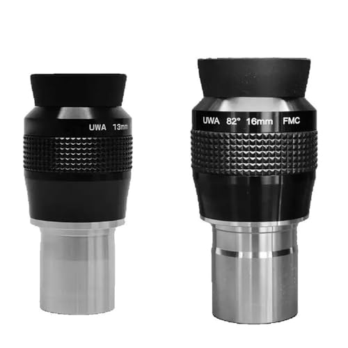 Ocular ultra gran angular de 13 mm y 82 grados para telescopio astronómico de 1,25 pulgadas 2